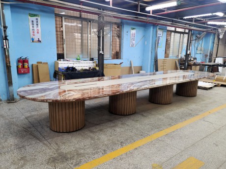 红纹大理石会议台