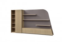 小布加迪背柜（圆角）