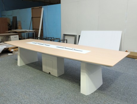 木皮油漆电导路轨会议台