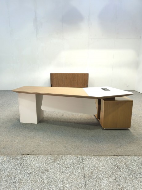 箭头双副柜班台