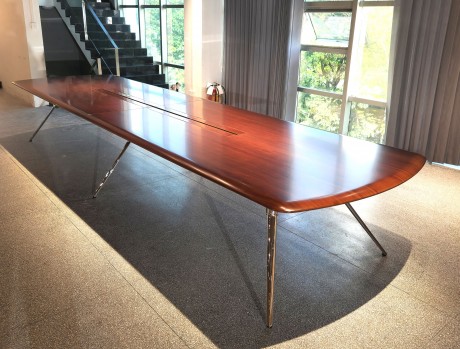 中式简约会议台