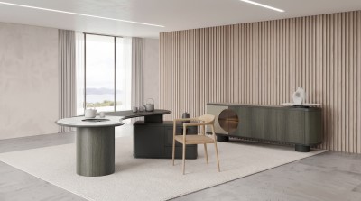 新惊鸿茶台地柜